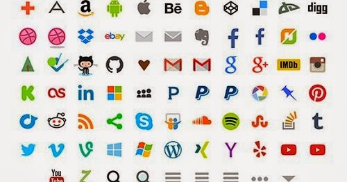Vector Stock - Social Networking Icons 2014