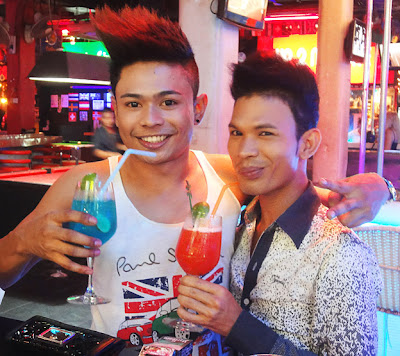 Two Thai guys and cocktails