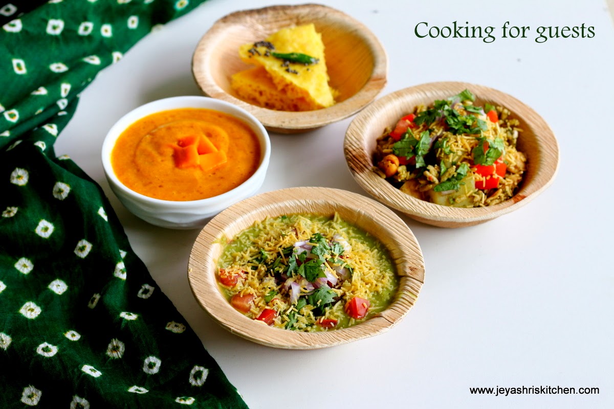 COOKING FOR GUESTS SERIES 20 CHAAT RECIPES EVENING SNACK MENU