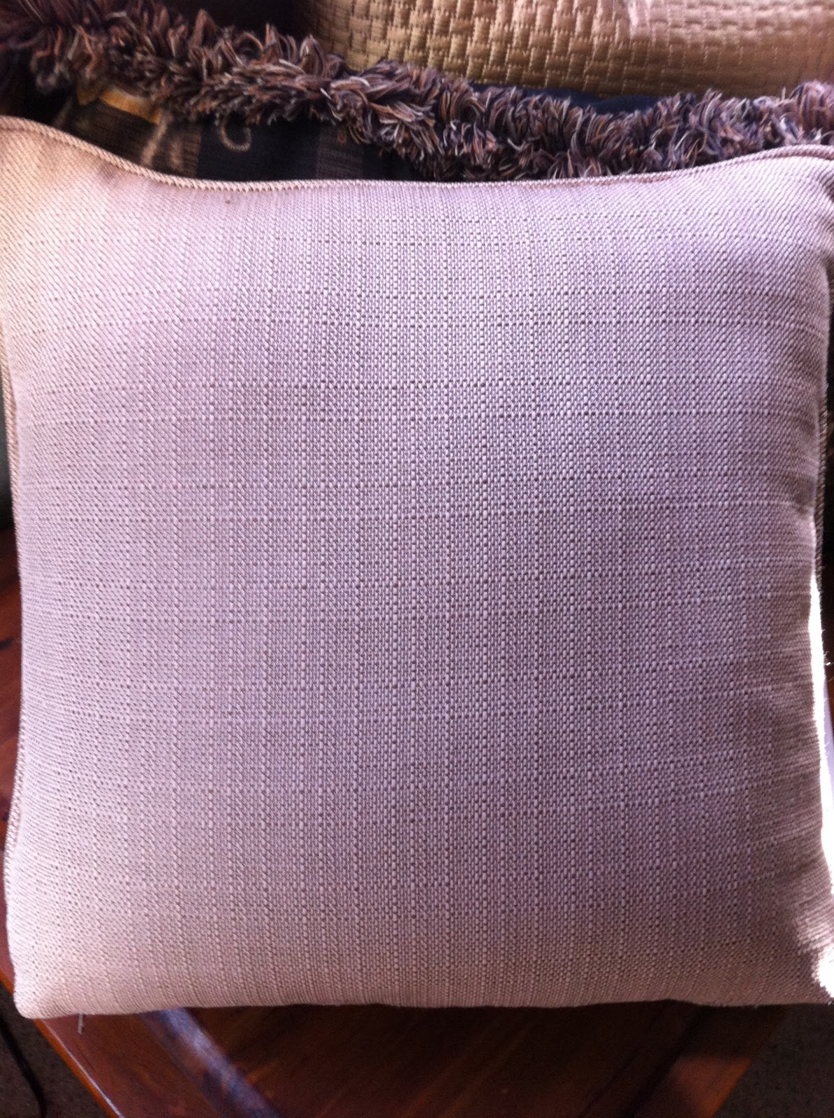 Nothing But Blue Skies... Fabric Painted Pillows Tutorial.