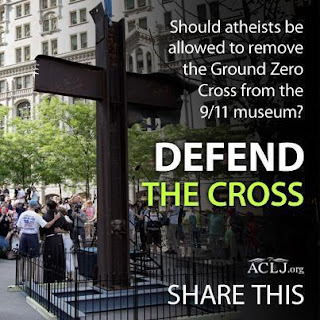 ΗΠΑ: «Μας αρρωσταίνει ο σταυρός στο Σημείο Μηδέν και πρέπει να αφαιρεθεί», λένε με αγωγή τους οι άθεοι  Ground+zero+cross+2