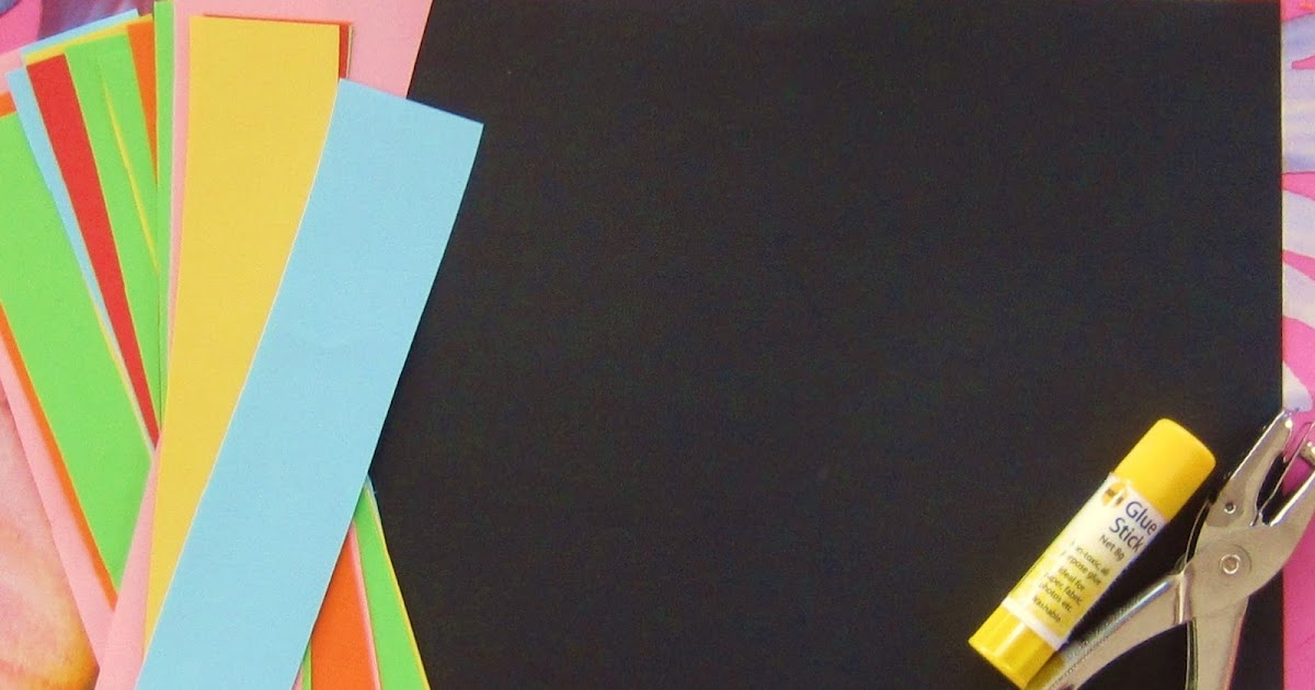 Learn with Play at Home Hole Punch Art