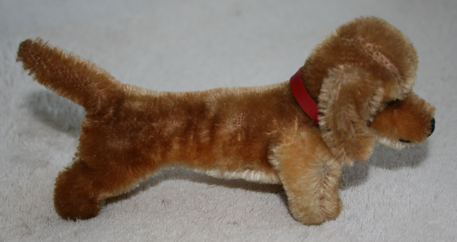 steiff dachshund dog
