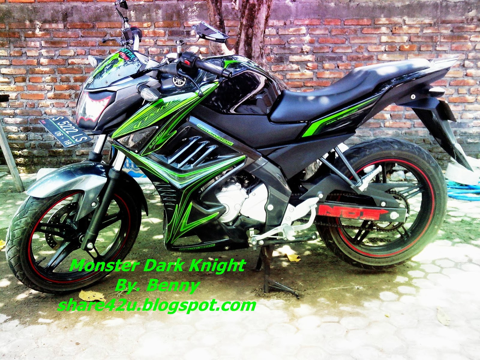 Share42u Modifikasi New Vixion Monster Dark Knight Share42u Modifikasi New Vixion Monster Dark Knight