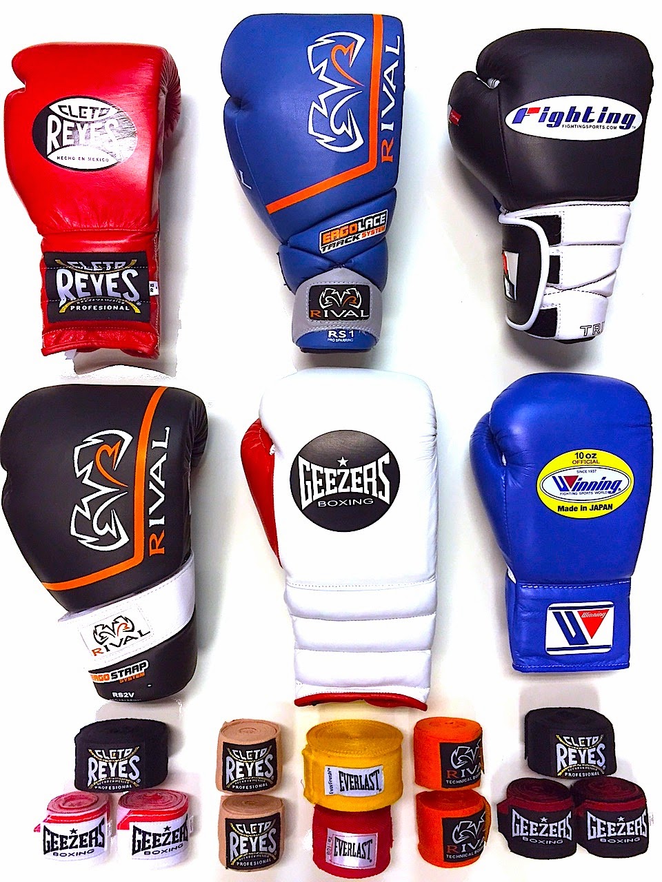 Geezers Boxing Gloves & Wraps