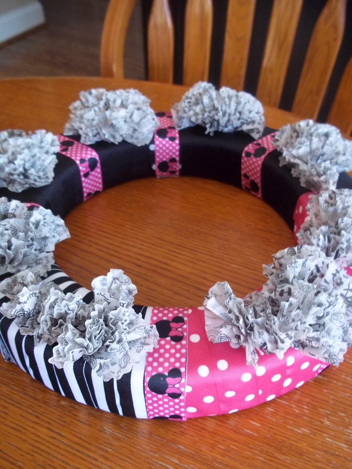 Homegrown Cozy Cupcake Liner Birthday Wreath