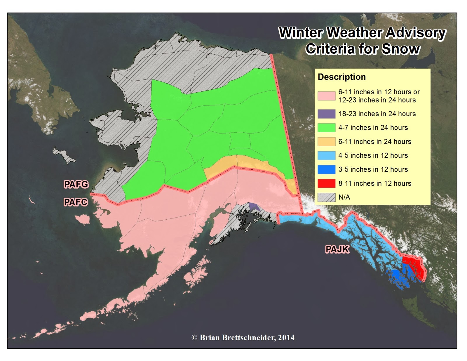Deep Cold Alaska Weather & Climate Alaska Winter Advisory / Warning