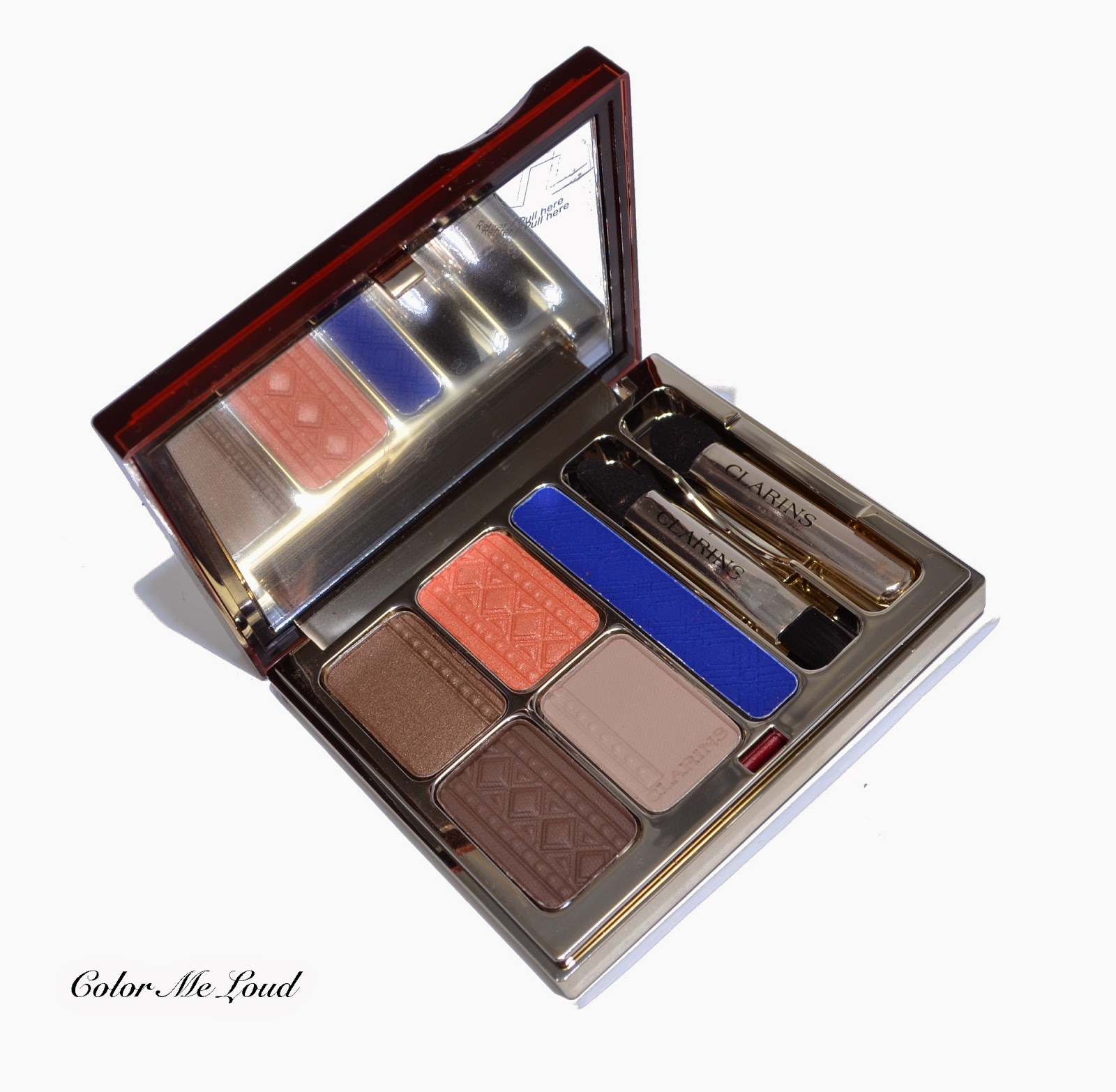 Clarins Colours of Brazil Eye Quartet & Liner Palette for Summer 2014 Collection, Review, Swatch & FOTD 