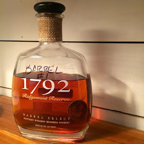 Jay's own bottle of 1792 Ridgemont Reserve