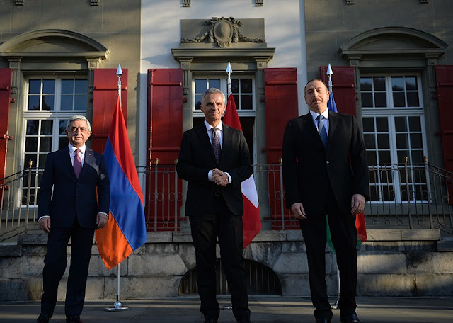 La reunión con Armenia fue meramente "formal" dice Aliyev