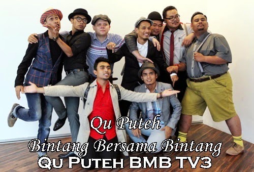 Qu Puteh Bintang Bersama Bintang (QPBBB) di TV3, senarai 6 peserta Qu Puteh Bintang Bersama Bintang, gambar Qu Puteh Bintang Bersama Bintang TV3, peserta bekas Bintang Mencari Bintang (BMB), hadiah pemenang Qu Puteh BMB, pengacara, hos, juri Qu Puteh BMB, hashtag Qu Bintang, ‪#‎QuBintang