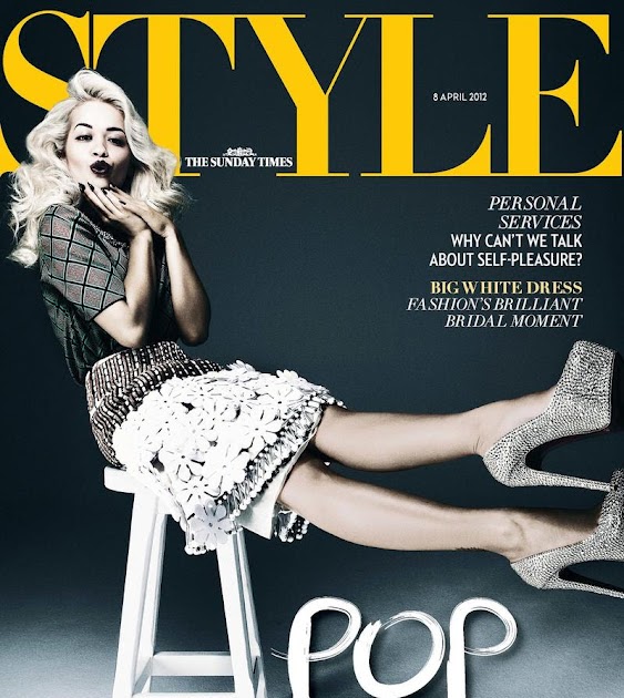 Smartologie: Rita Ora for The Sunday Times Style April 2012