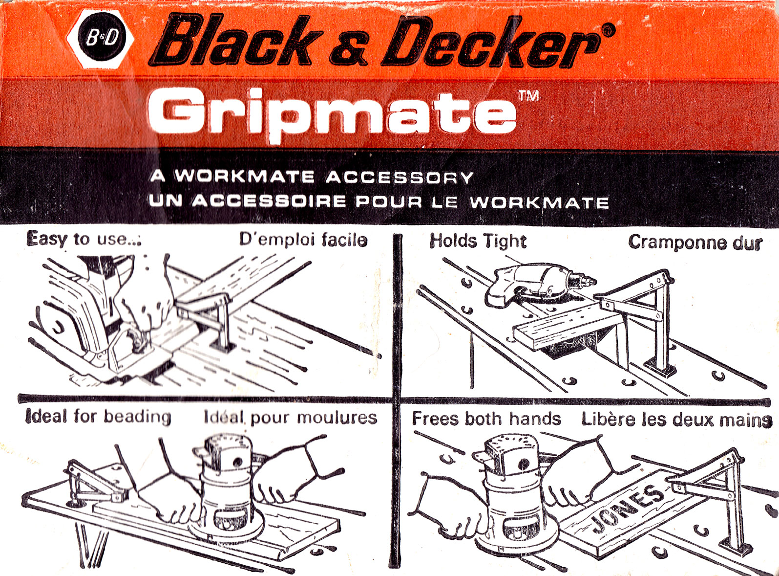 Edge Guide 90571331 Applies to Black & Decker Workmate Parts
