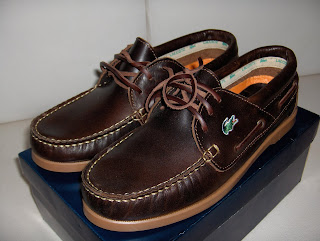 Curiosidades LOW COST: Sapatos de vela LACOSTE