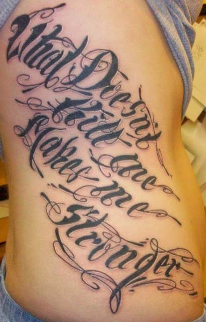 Tattoo Font