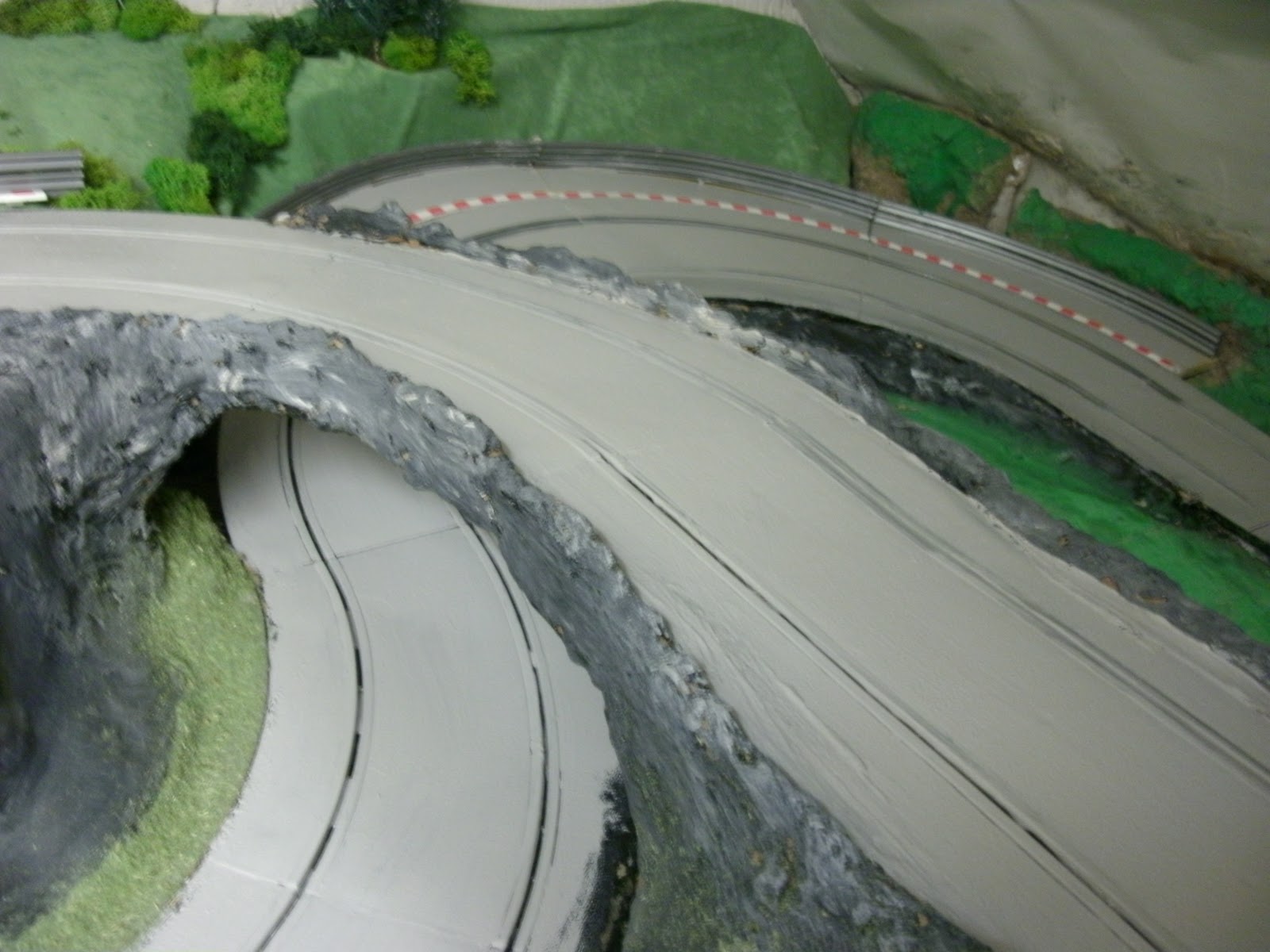 Bob's Scalextric Project track painting