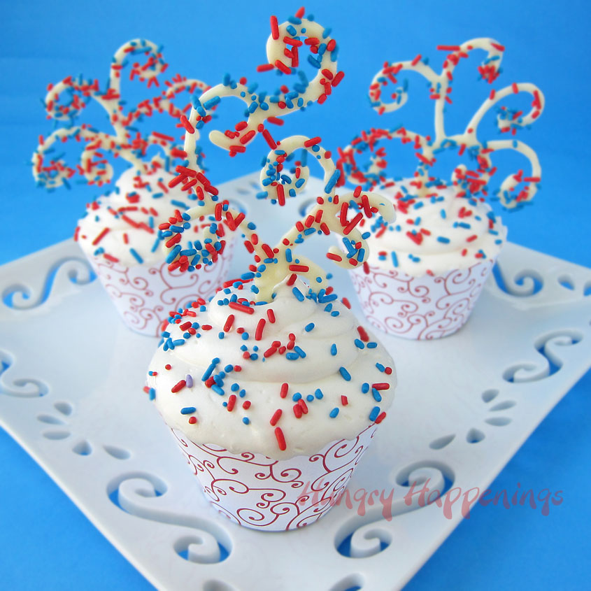 Sprinkles Will Fly Patriotic Cupcakes For The 4th Of July Hungry