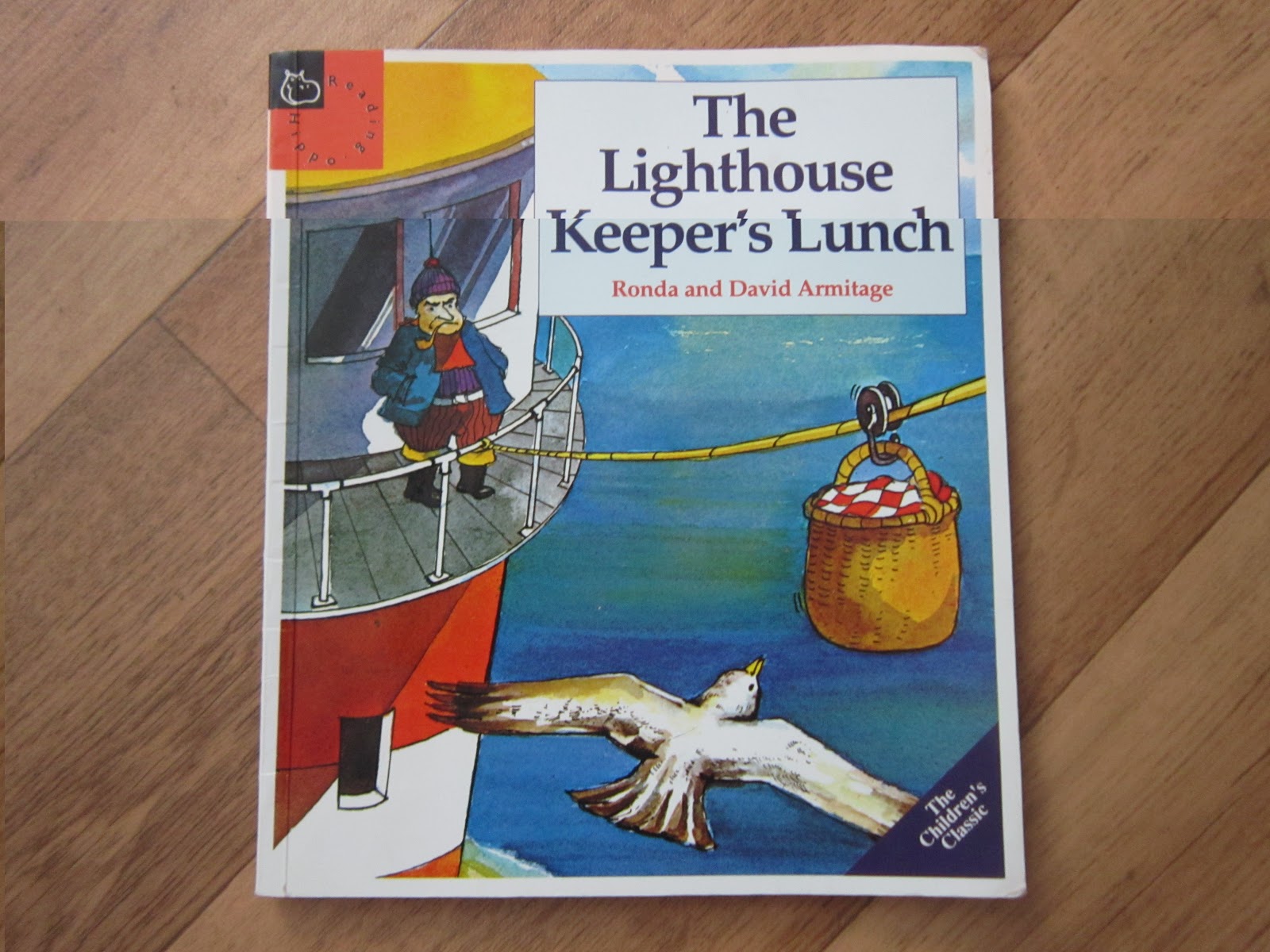 4 kids, 2 guinea pigs one happy family The Lighthouse Keeper's Lunch