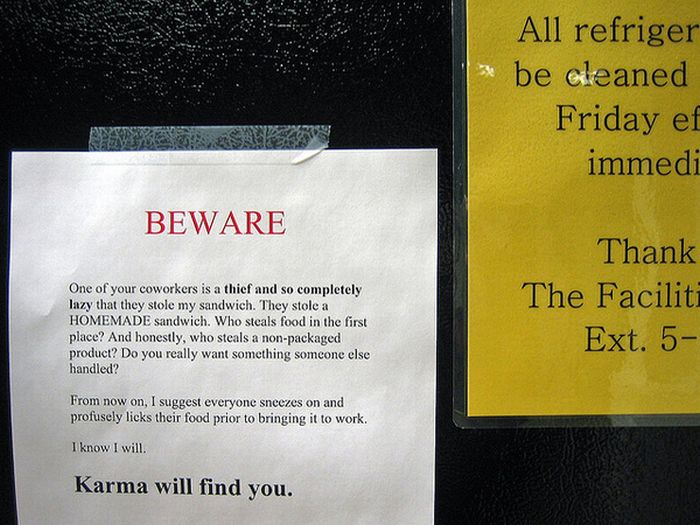 Funny Office Refrigerator Signs | just b.CAUSE Funny Office Refrigerator Signs | just b.CAUSE