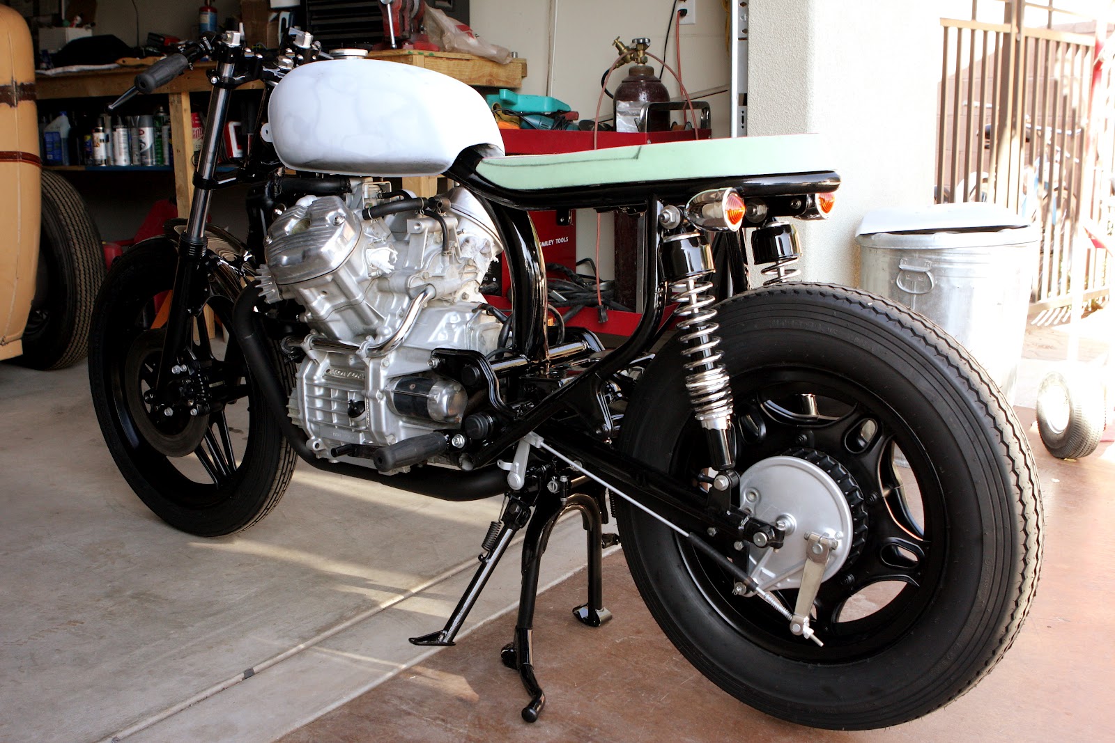 MotoSynthesis Home of the Comstar Spoke Conversion Rings CX500 Build