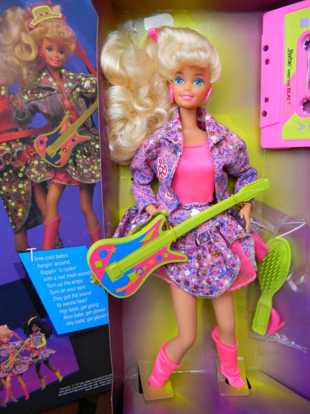 **lalka w pudełku**: Barbie® and the Beat Barbie® 1989