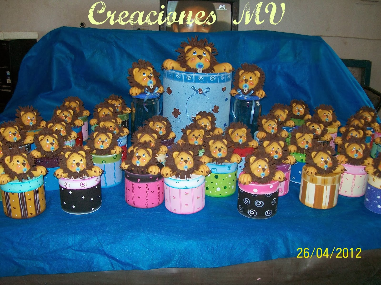 Souvenirs con frascos de vidrio Imagui