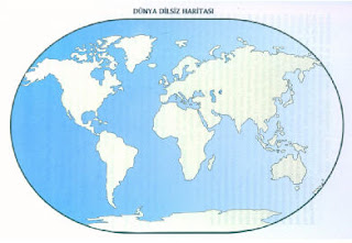 Dilsiz Dünya Haritası