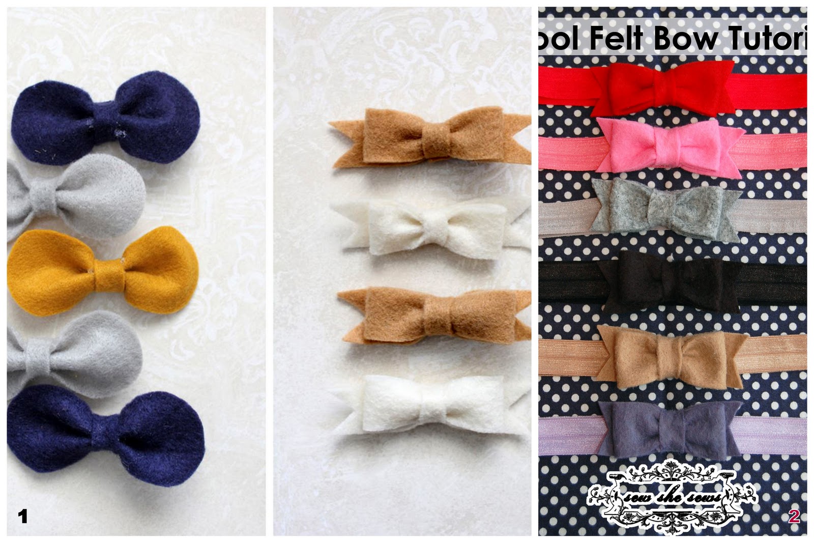 Felt Bows