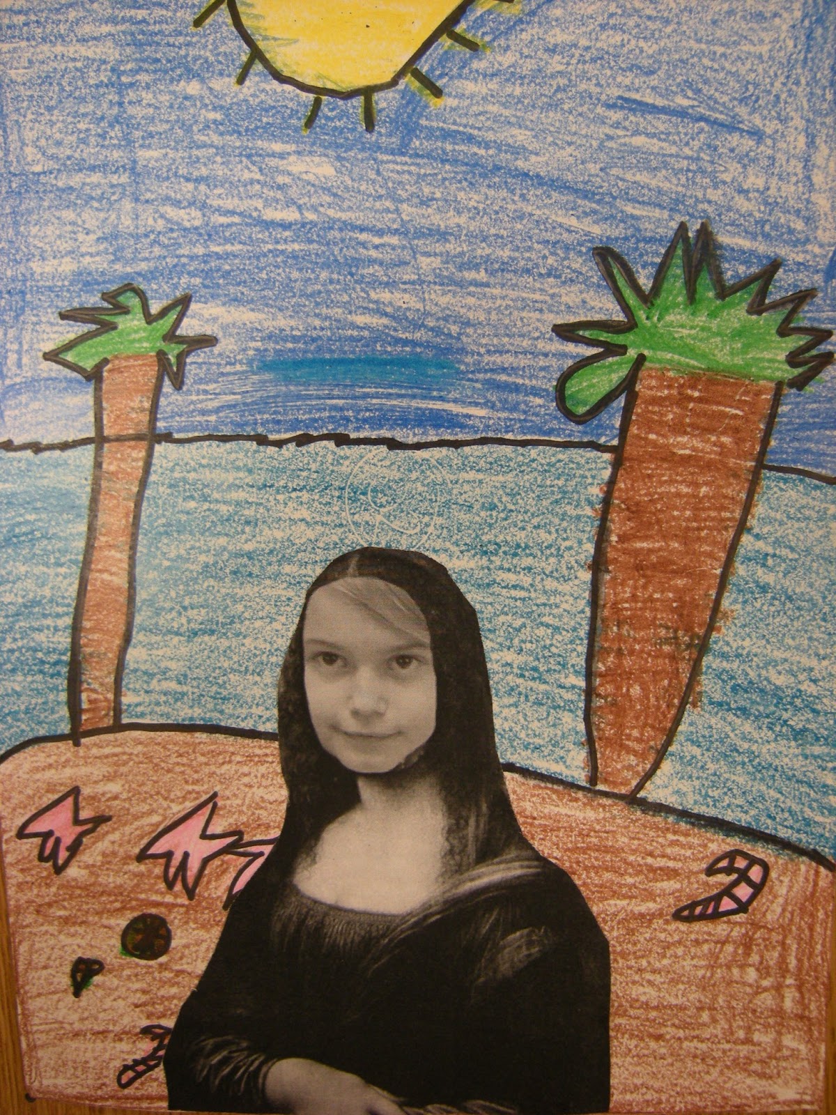 WHAT'S HAPPENING IN THE ART ROOM??: 2nd Grade Mona Lisa