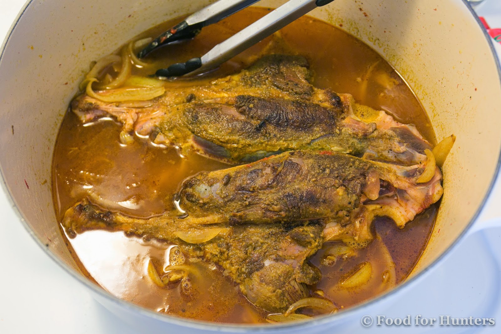 Food for Hunters Persian Venison Shank with Saffron