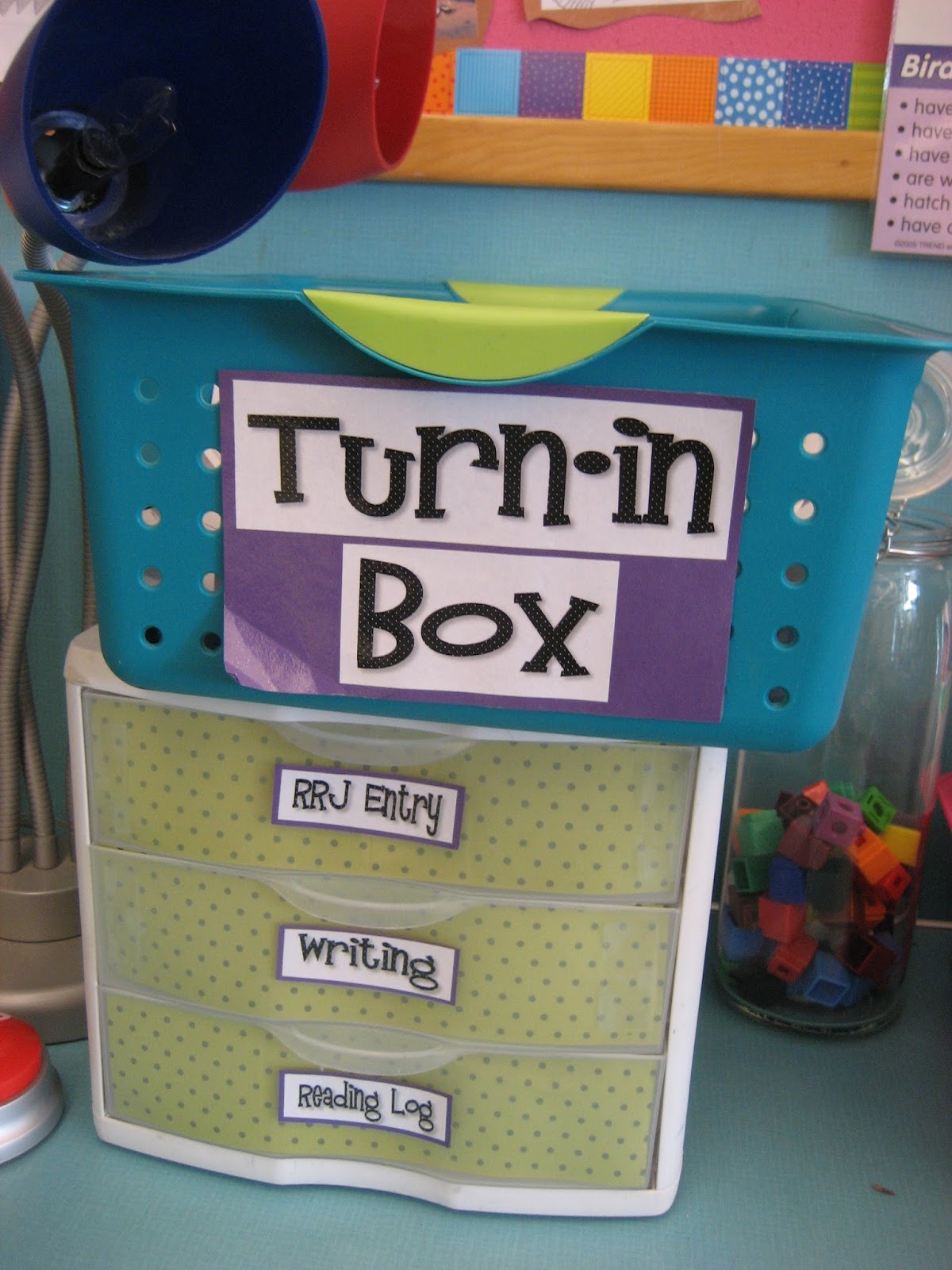 Homework turn in ideas picture