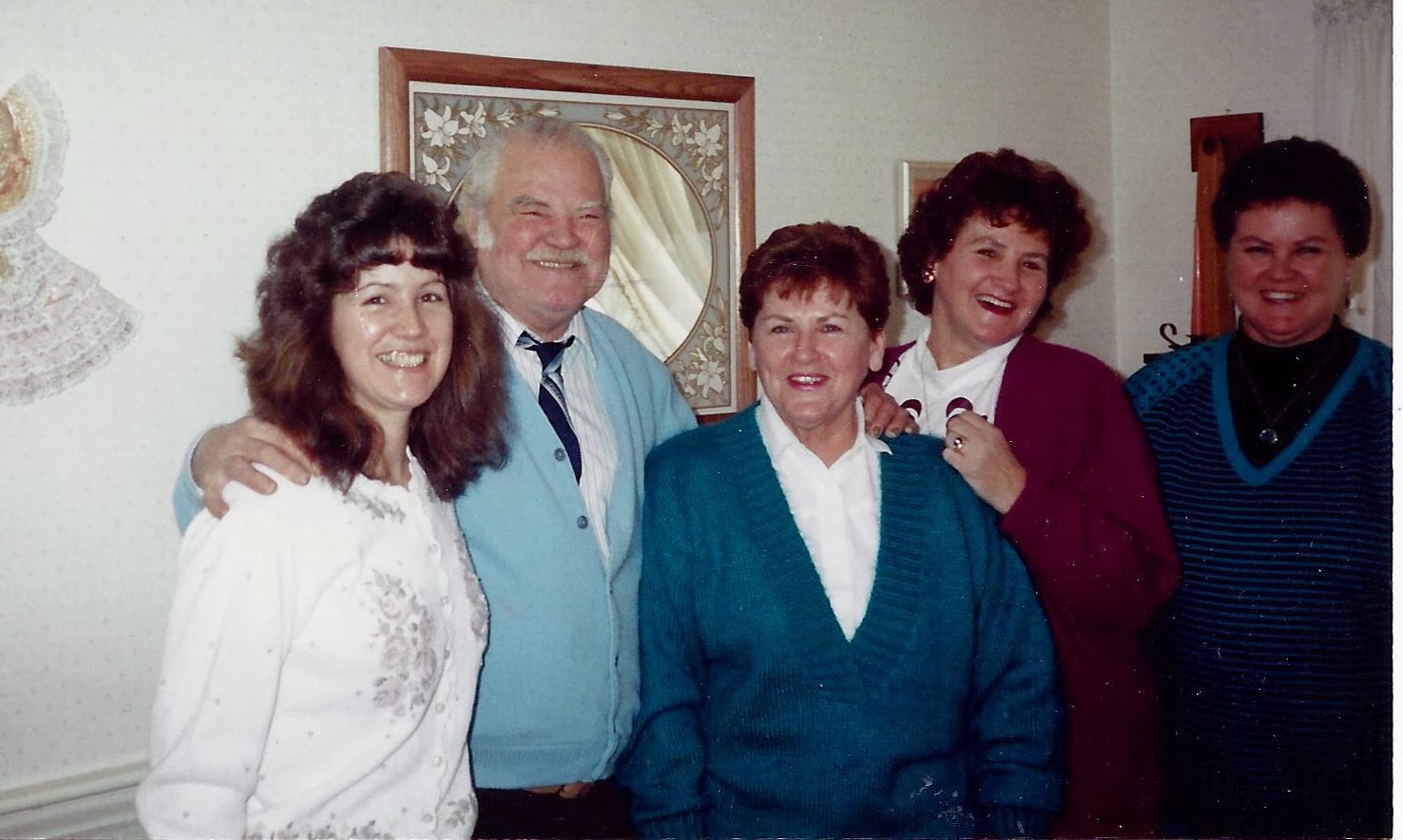 Your Great Uncle Ted, Aunt Betty, Mom and Aunt Judy
