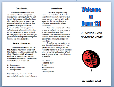 template for brochure word