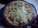 Portobello Mushrooms Quiche.