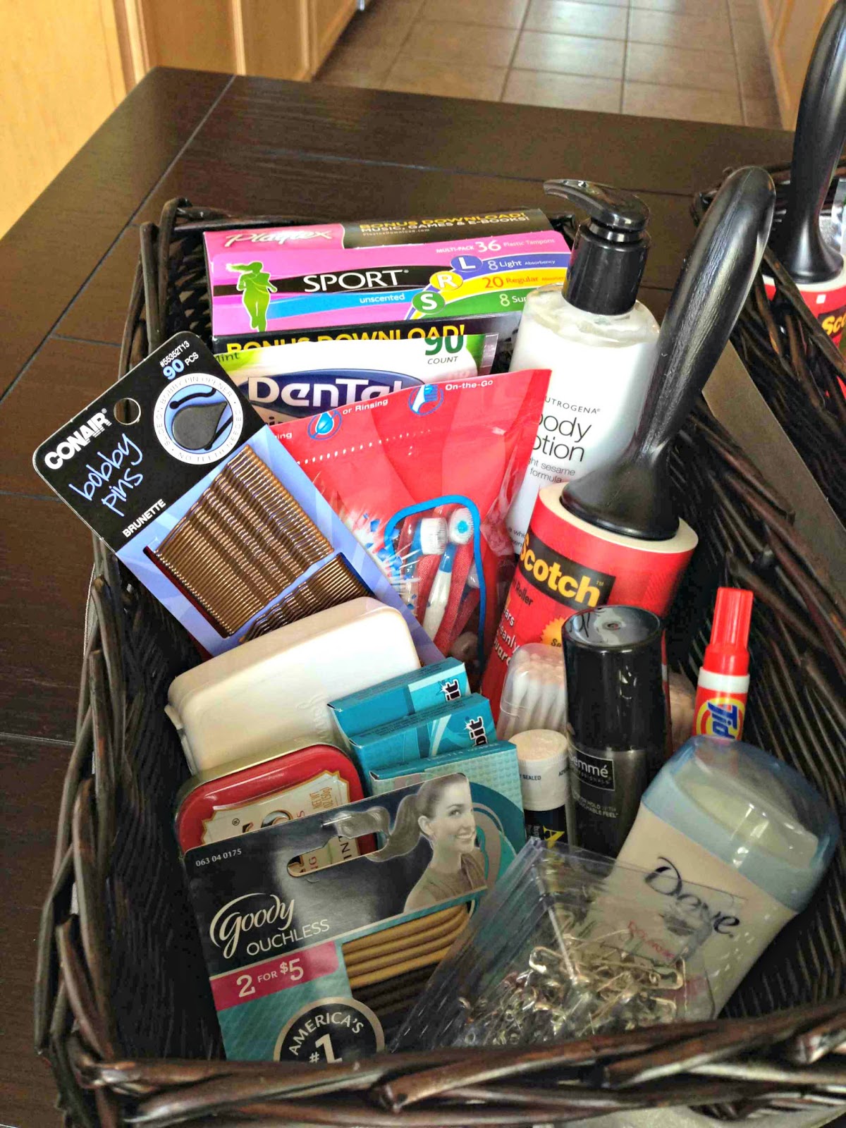 all things katie marie Wedding Bathroom Baskets