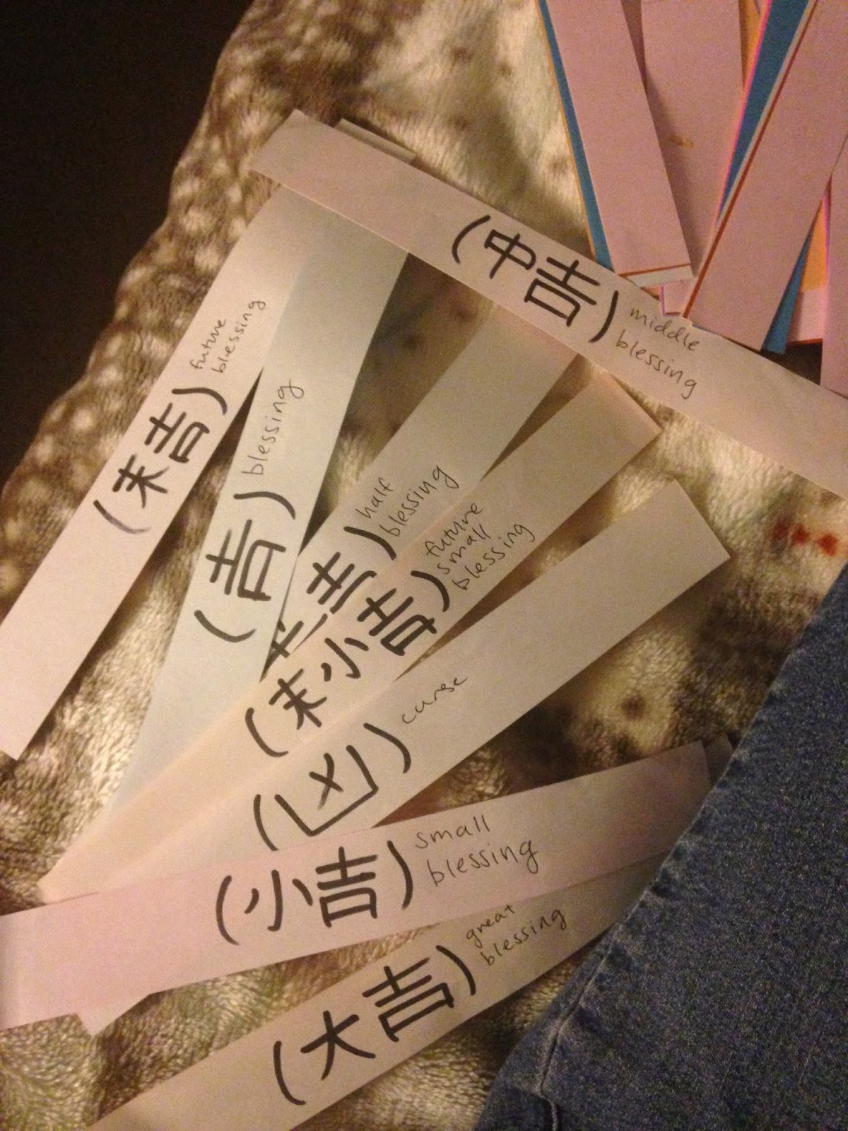 Rikachuuable Omikuji (Japanese Fortune Telling Slips)