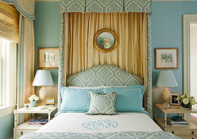 Blue And Gold Bedroom Blue And Gold Bedroom Designs15