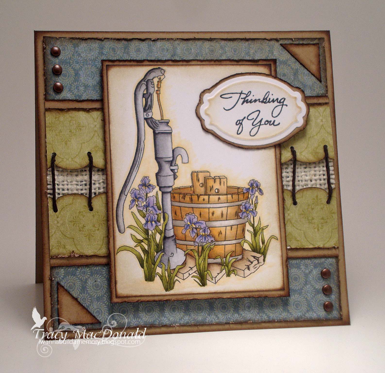 I Wanna Build a Memory There's a hole in my bucket dear Liza