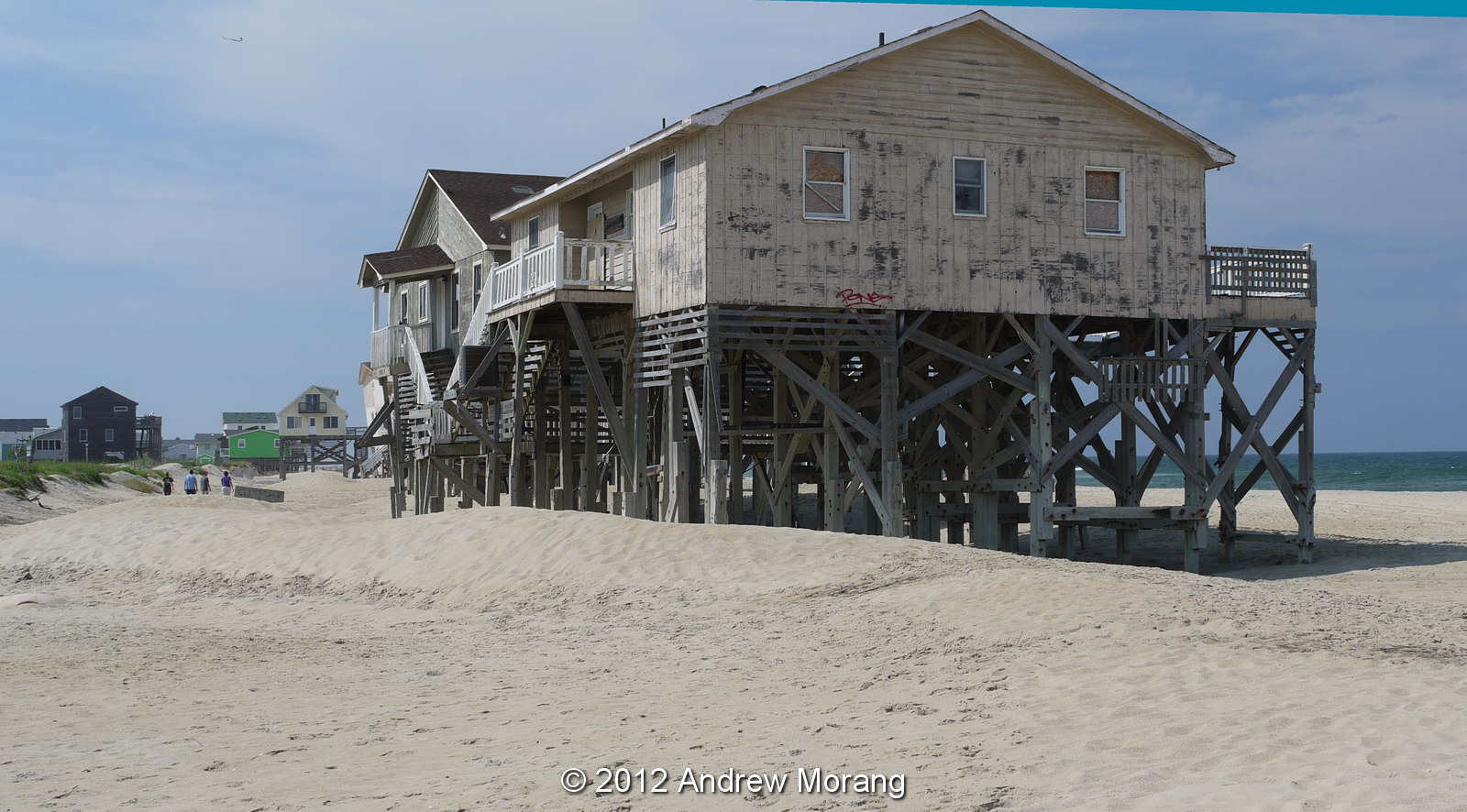 Urban Decay Condemned Beach Houses at South Nags Head, NC