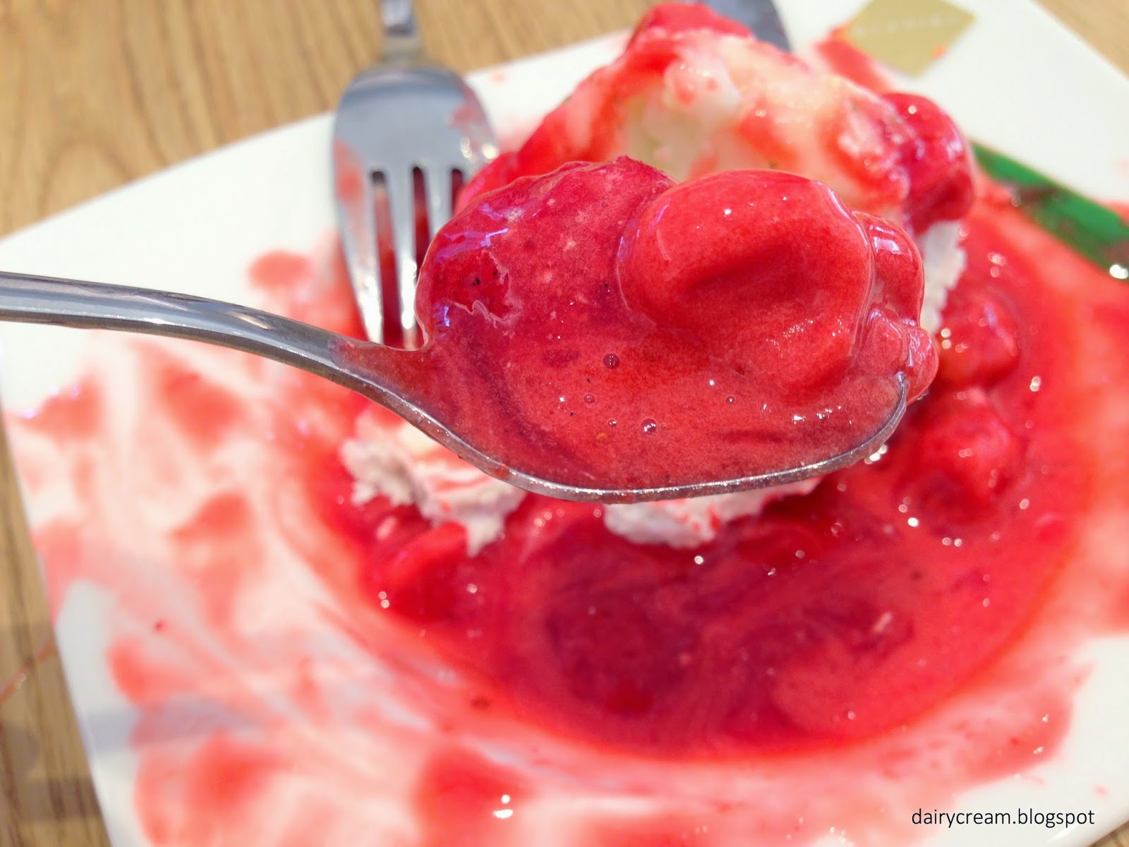 Singapore Japan Food Blog Dairy and Cream Glaciel Japan's First