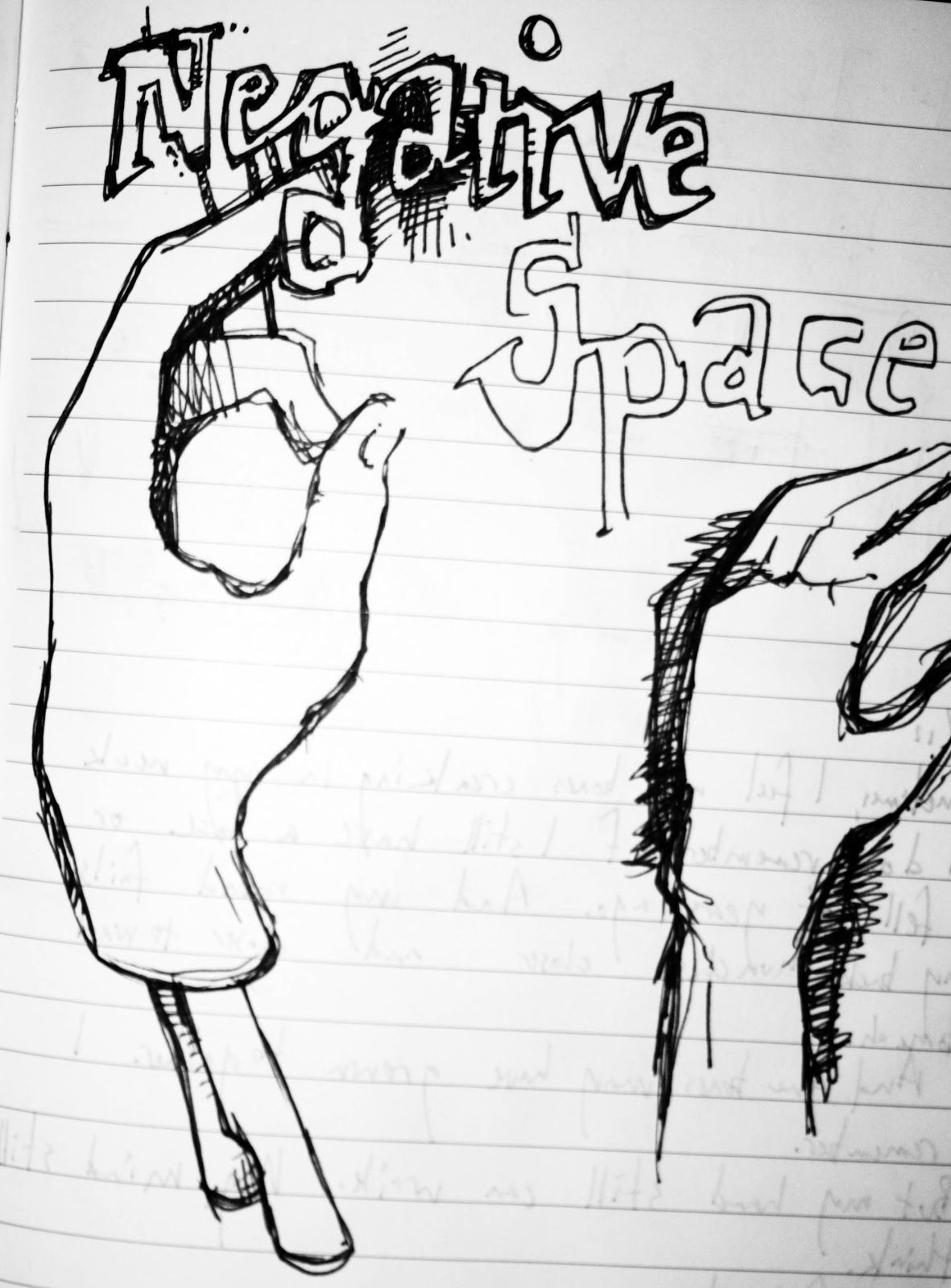 Negative Space Drawing