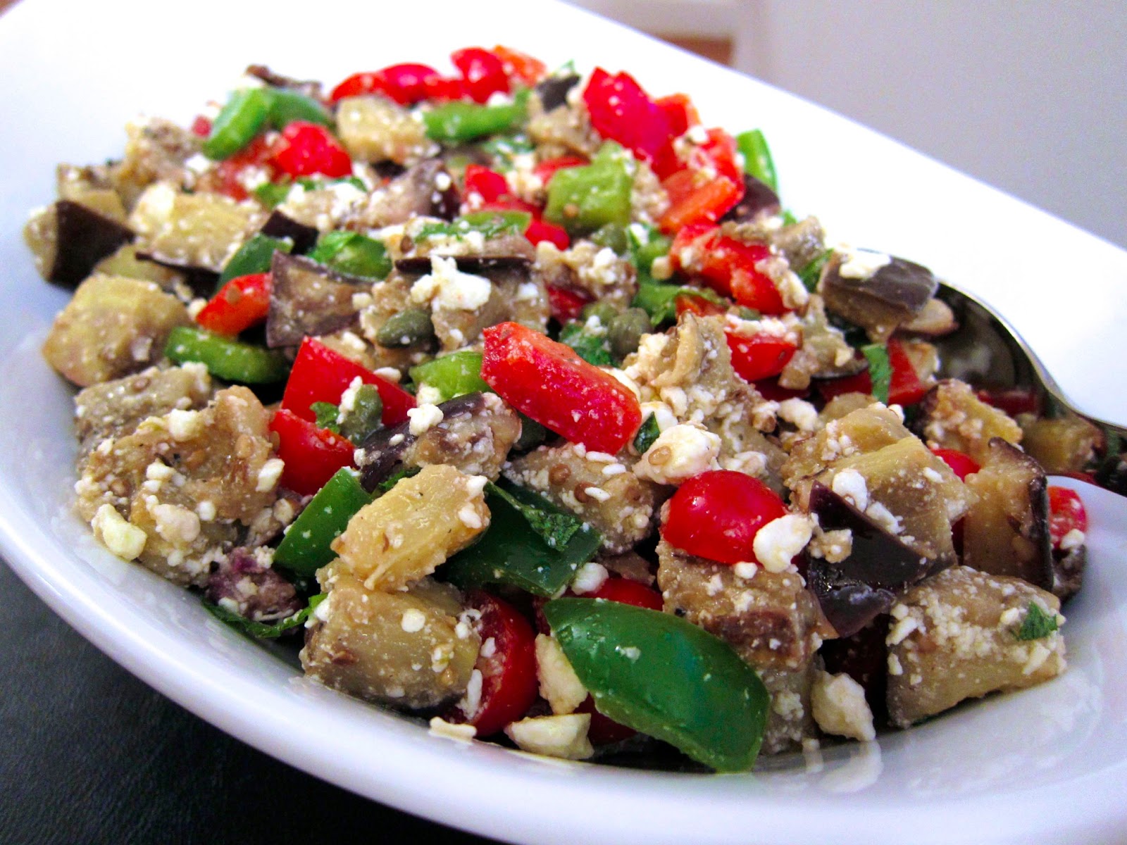 Treat a Week Recipes Summer Eggplant Salad