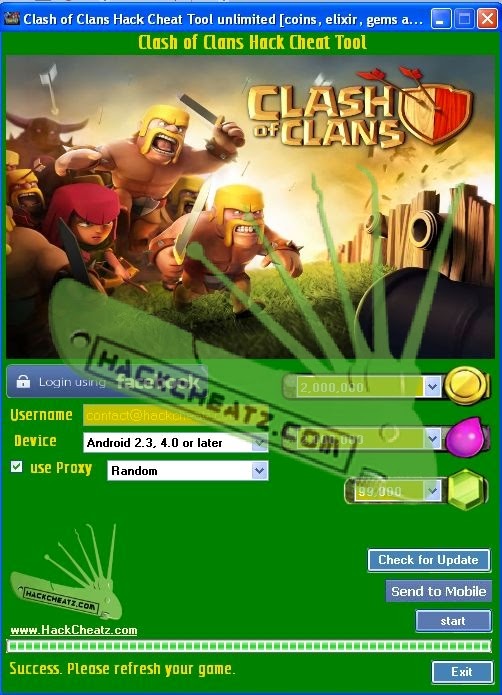 Unlimited Clash of Clans gems