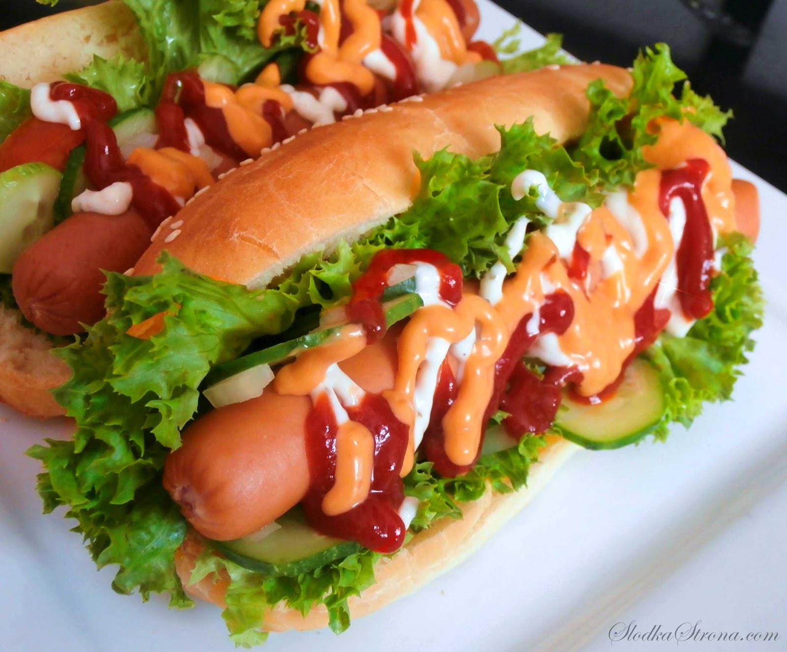 Słodka Strona Domowe HotDogi