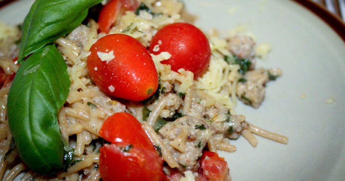 Fireflies and Jellybeans Summer Fresh Tomato Basil Alfredo Recipe