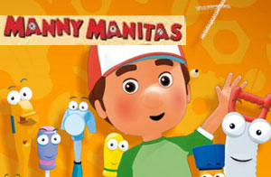 Películas y series de animación en 3D, dibujos animados, personajes  infantiles: Manny Manitas