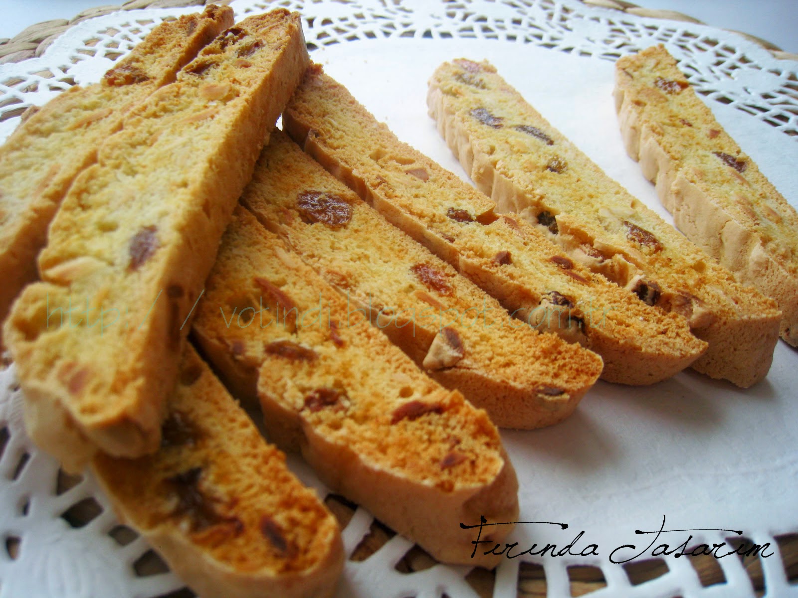 FIRINDA TASARIM Selanik gevreği (Biscotti)