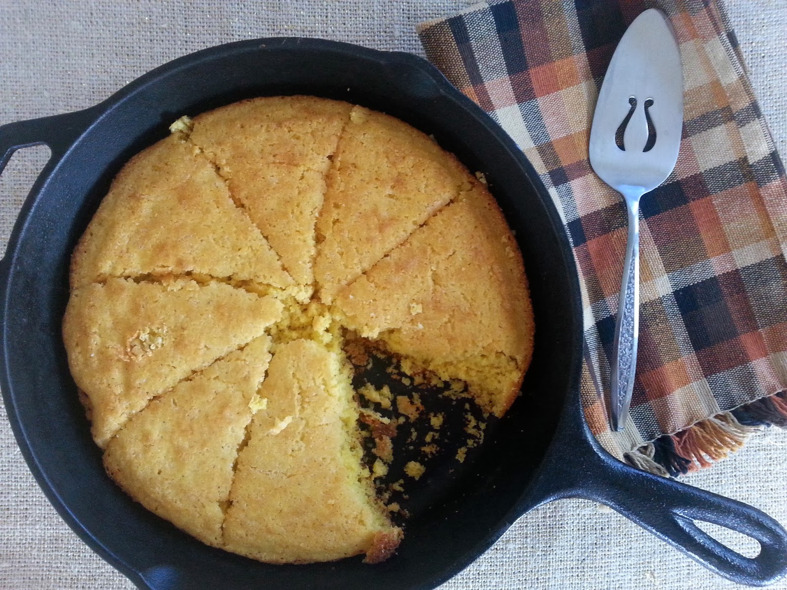 Sweet B's Impressions Soup Beans and Cast Iron Skillet Cornbread