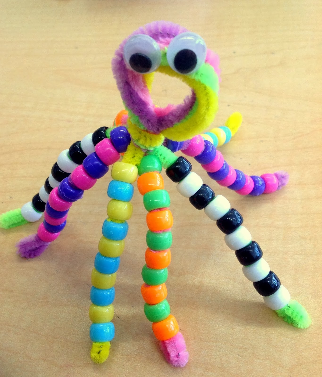 Pipe Cleaners Octopus Craft