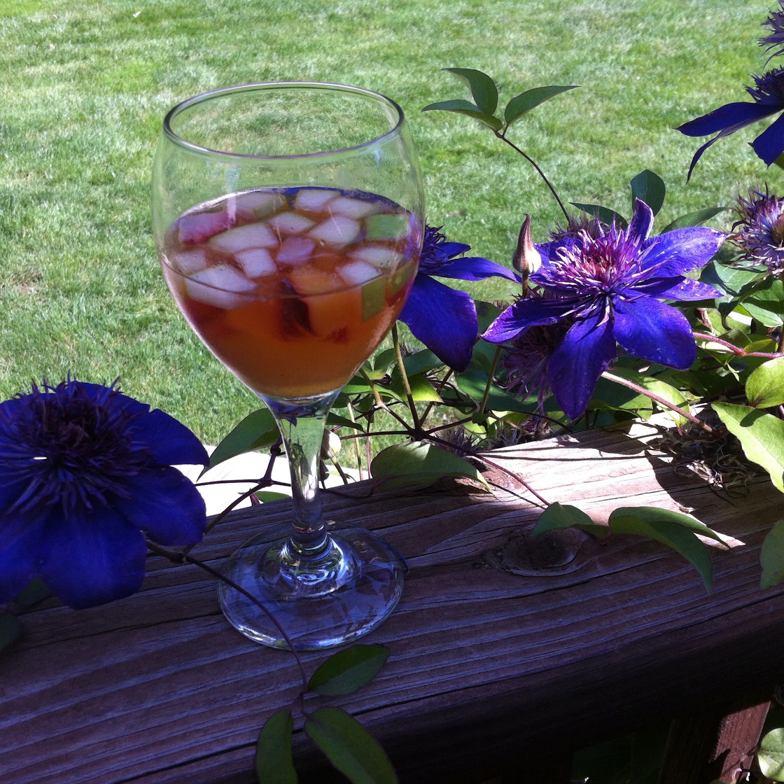 Miss Allie Jane Homemade White Wine Sangria